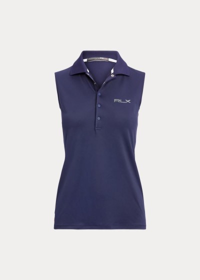 Polos Ralph Lauren Mujer Azul Marino / Blancos - Performance Golf - PZFJM1854